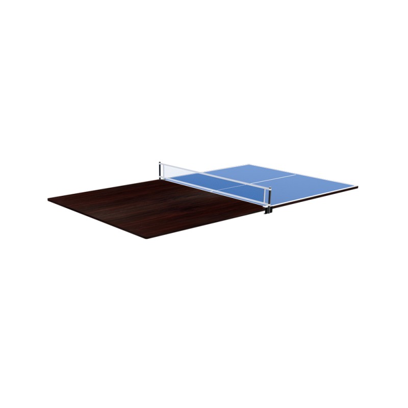 Plateaux dinatoires reversibles 6 pieds coloris wenge boisé  ping pong