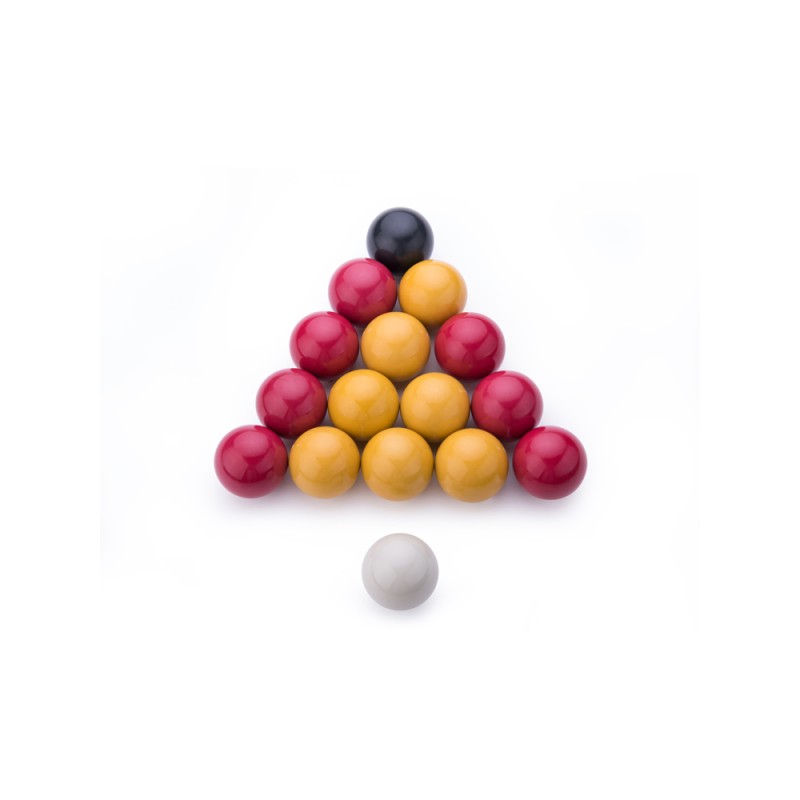 Jeu de billes pool anglais 50,8 mm