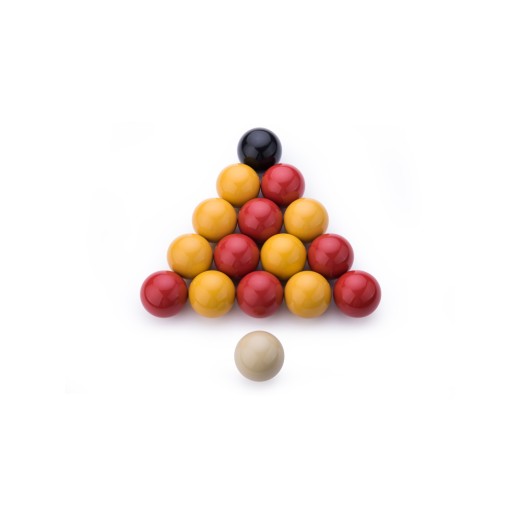 Jeu de billes pool anglais 57 mm